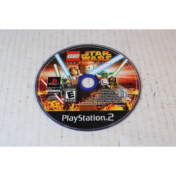 Lego Star Wars The Video Game (Sony PlayStation 2 PS2) Authentic, game disc only - Picture 2 of 8